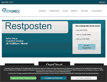 Tablet Screenshot of nbiserv.de